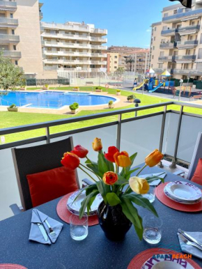 APARTBEACH MALDIVAS III A VISTA PISCINA JARDIN y PARKING